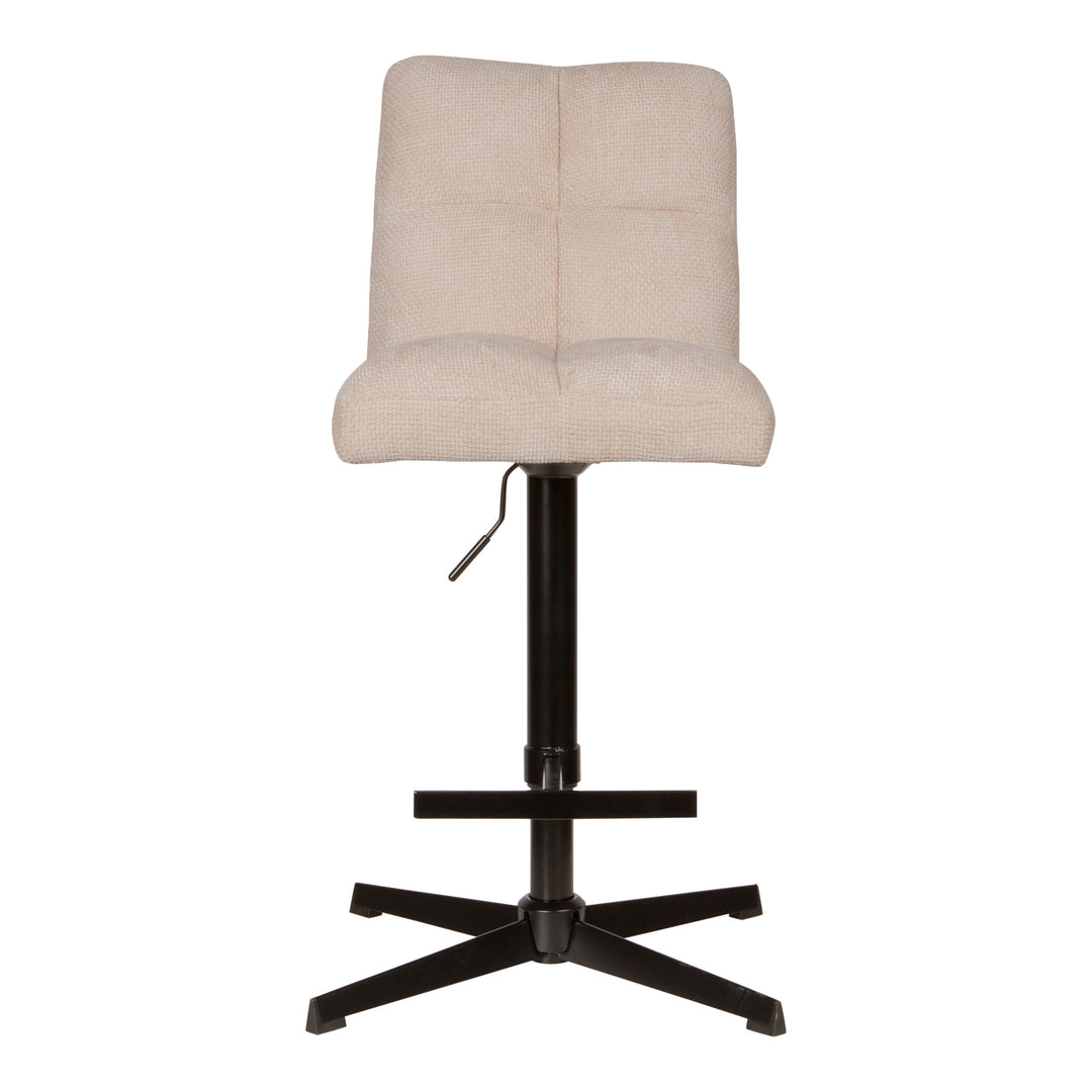 Milan Bar Chair Adjustable Cream (set of 2)