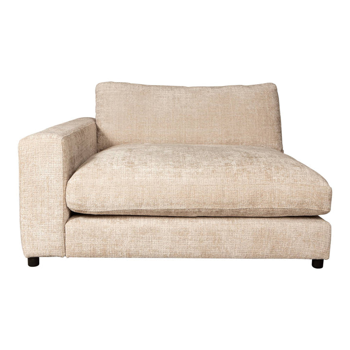 PTMD New Nilla Bank Element Chaise Longue Rechts Crème