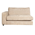 PTMD New Nilla Bank Element Chaise Longue Rechts Crème
