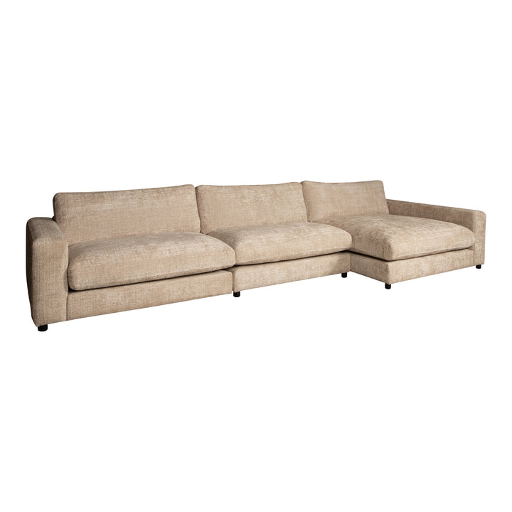 PTMD New Nilla Bank Element Chaise Longue Rechts Crème
