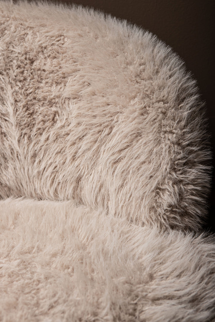 Franklyn Beige Fauteuil Hair