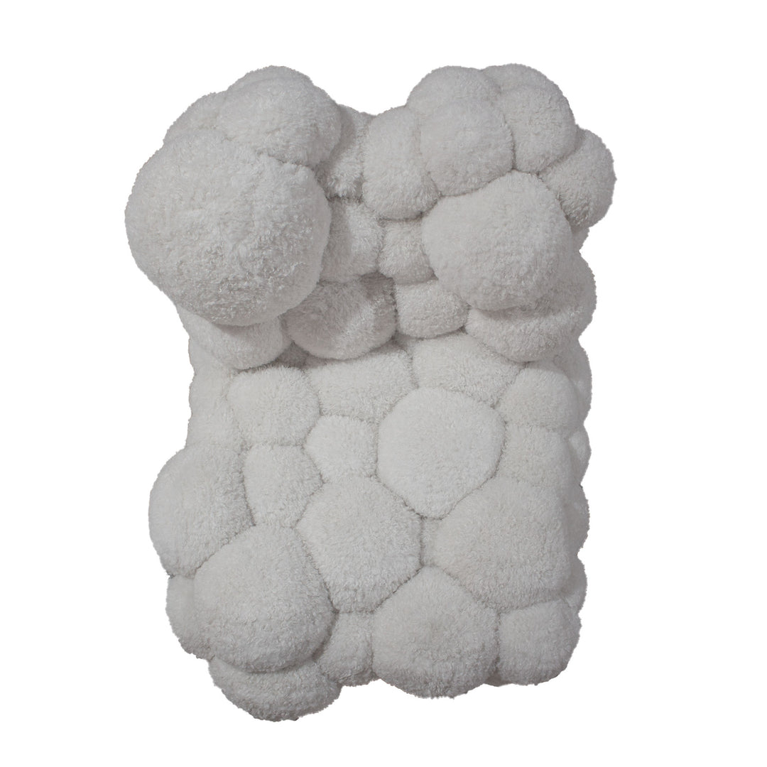 PTMD Dakota Teddy Fauteuil Off White