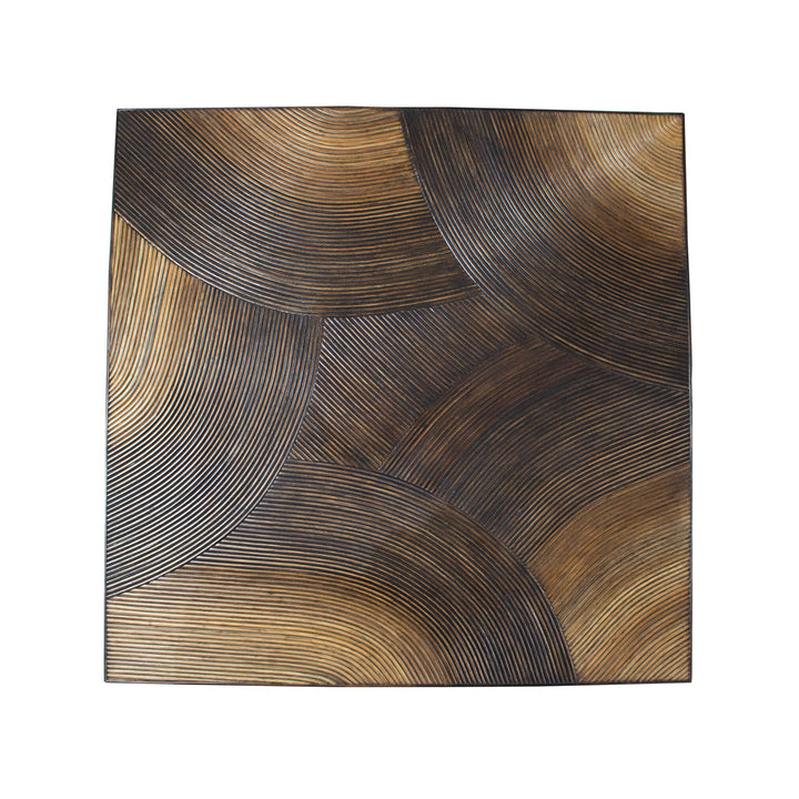 PTMD Casablanca Bruine Salontafel Vierkant – 120×120 cm | Direct Leverbaar