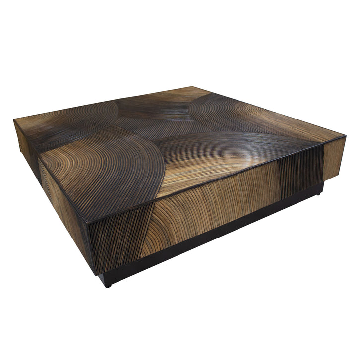 PTMD Casablanca Bruine Salontafel Vierkant – 120×120 cm | Direct Leverbaar
