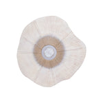 Organisch Wandpaneel Aluminium Beige met Steen 60 cm – PTMD Rella S