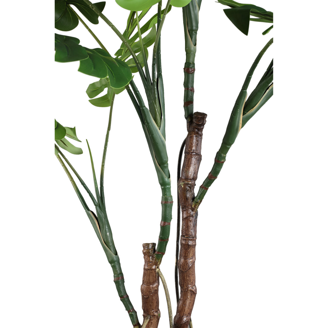 Kunst Monstera 200 cm – Extra Grote Kunstplant – Inclusief Pot
