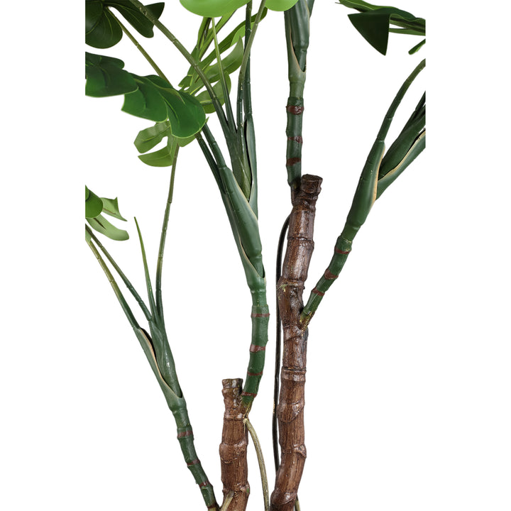 Kunst Monstera 200 cm – Extra Grote Kunstplant – Inclusief Pot