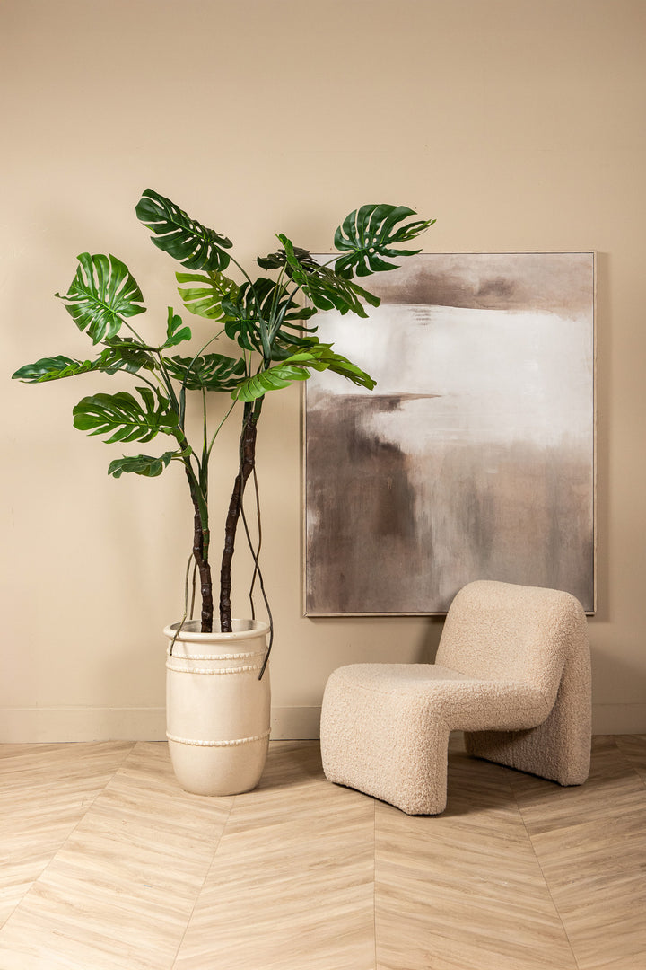 Kunst Monstera 200 cm – Extra Grote Kunstplant – Inclusief Pot