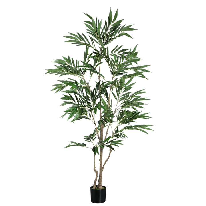 Kunst Ficus Benjamina 185 cm – Grote Kunstplant – Inclusief Pot