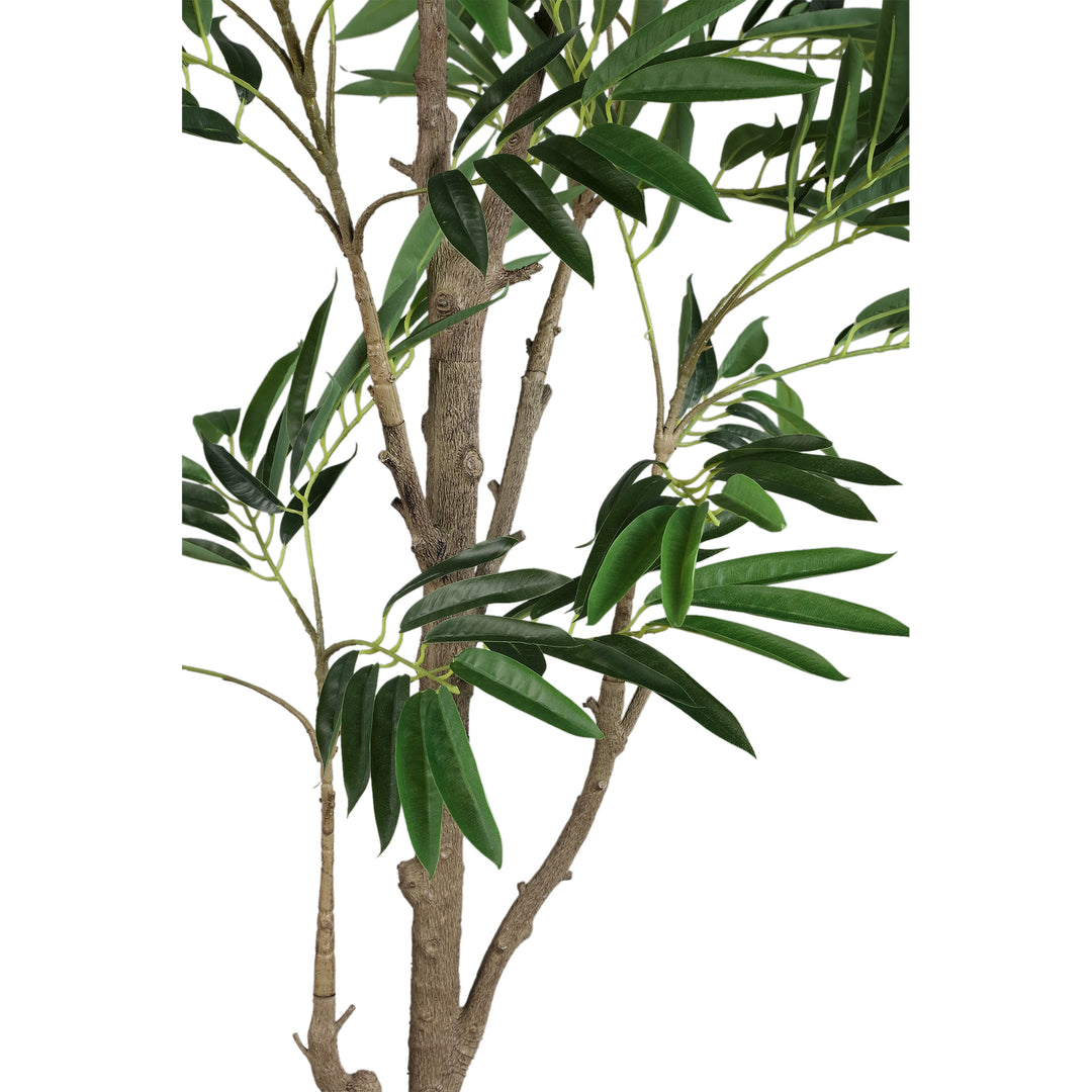 Kunst Ficus Benjamina 185 cm – Grote Kunstplant – Inclusief Pot