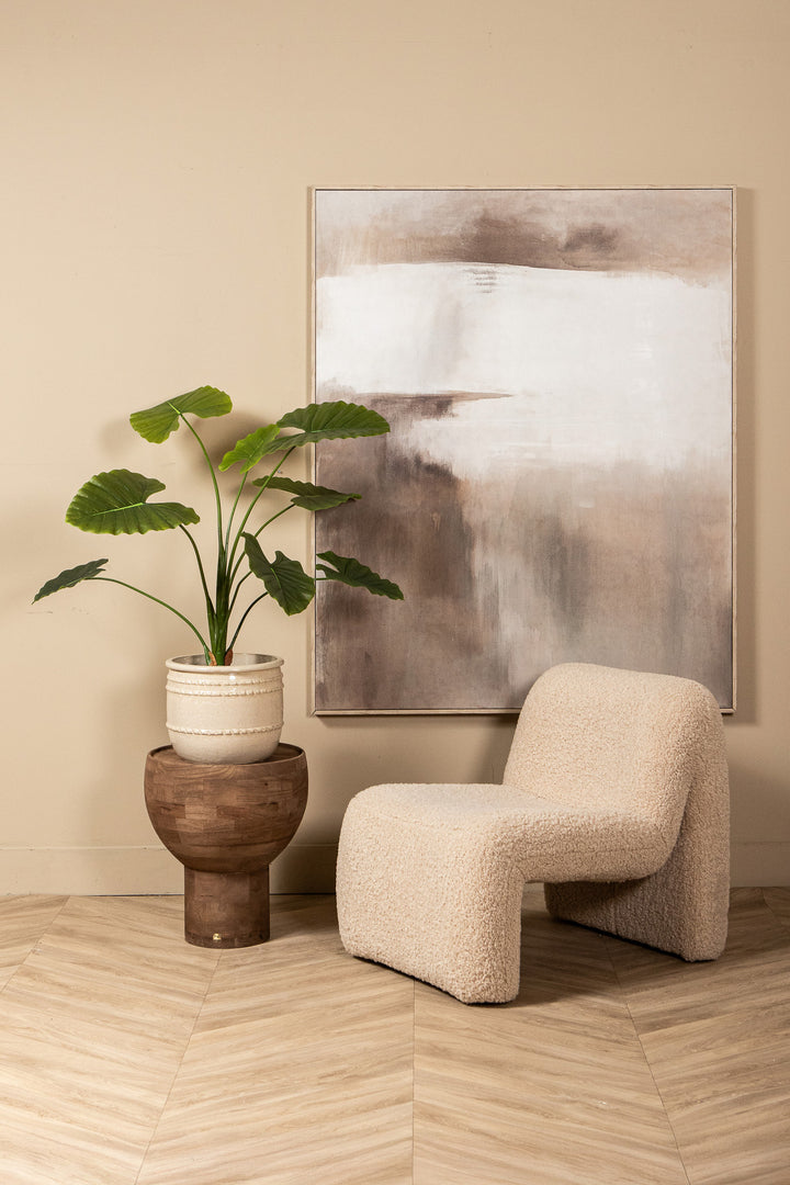 Kunst Boomplant 120 cm – Groene Bladeren – Inclusief Pot
