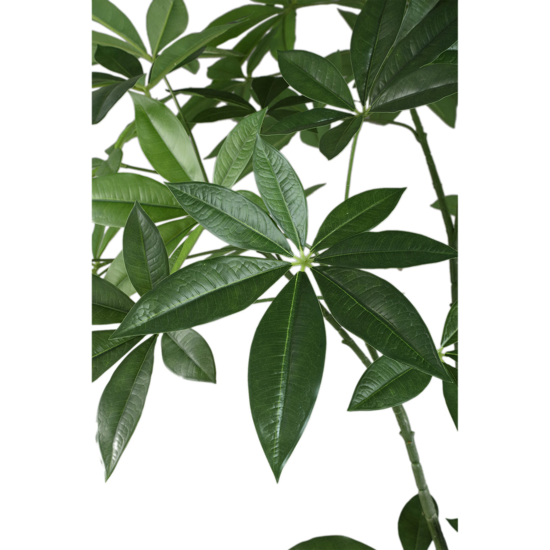 Kunst Pachira Plant 150 cm – Grote Kunstplant – Inclusief Pot