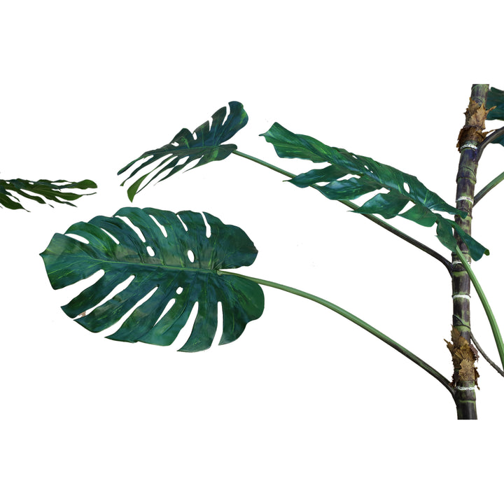 Kunst Monstera 310 cm – 3XL Hoge Kunstplant – Grote Kunstboom