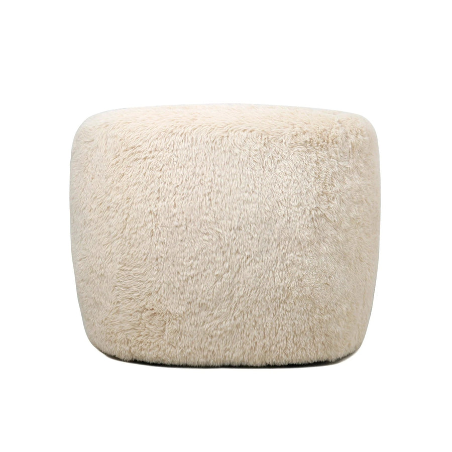 Aphrodite bontfauteuil van opzij