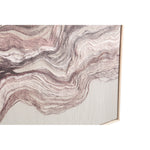 PTMD Kirti Wandpaneel Zand – Canvas met Textiel in Lijst