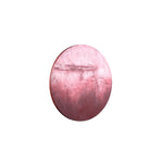 PTMD Cobey Wandpaneel Bordeaux Rond – Handgeschilderd Canvas