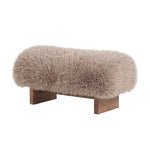 PTMD Hair Teddy Bankje Taupe