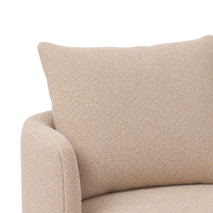 PTMD Elin Draaifauteuil Beige