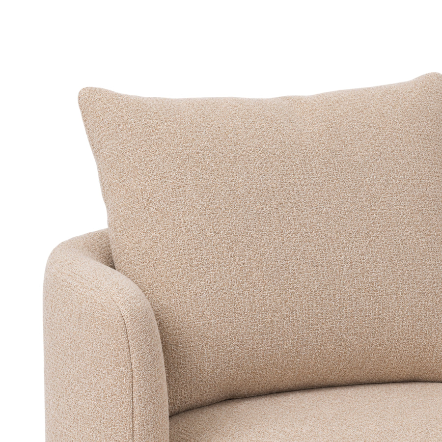 PTMD Elin Draaifauteuil Beige