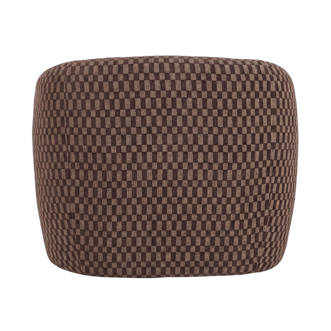 PTMD Aphrodite Draaifauteuil Donkerbruin