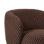 PTMD Aphrodite Draaifauteuil Donkerbruin