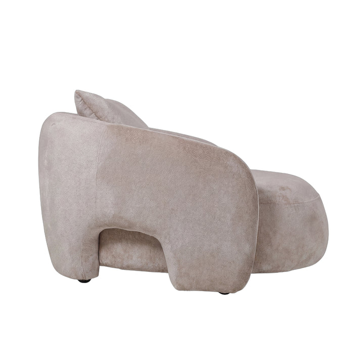 PTMD Lune Lounge Fauteuil Cream