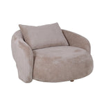 PTMD Lune Lounge Fauteuil Cream