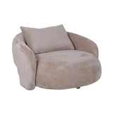 PTMD Lune Lounge Fauteuil Cream