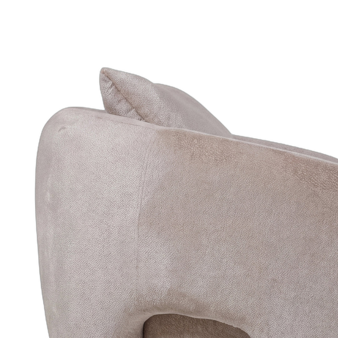 PTMD Lune Lounge Fauteuil Cream