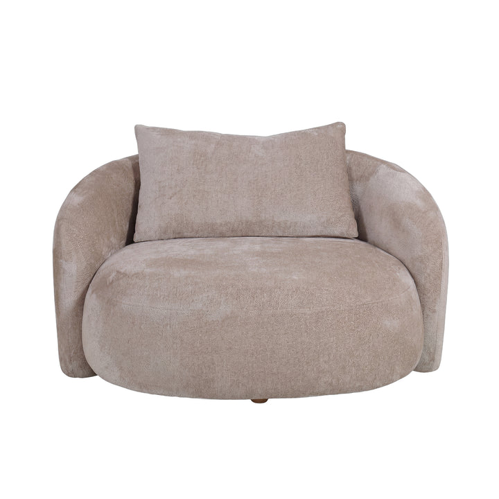 PTMD Lune Lounge Fauteuil Cream