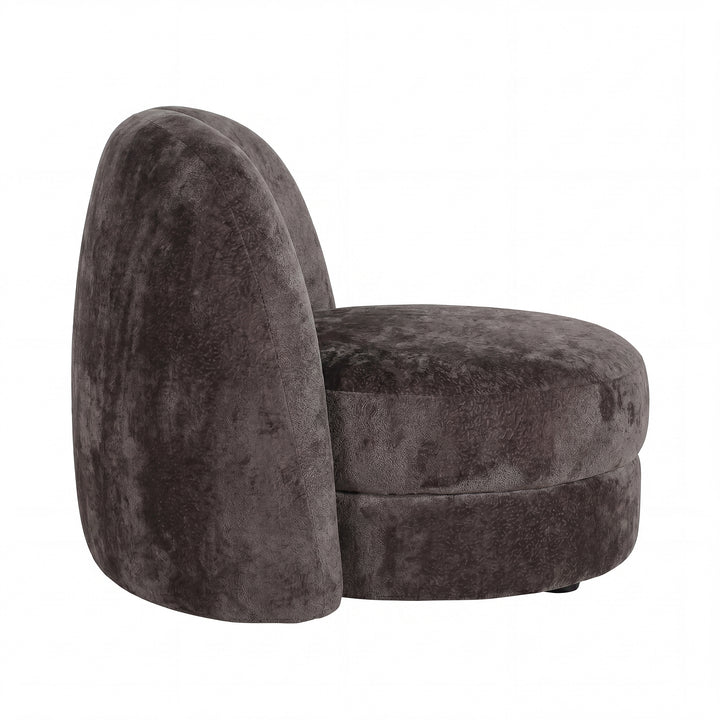 PTMD Arco Lounge Fauteuil Donkerbruin