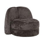 PTMD Arco Lounge Fauteuil Donkerbruin