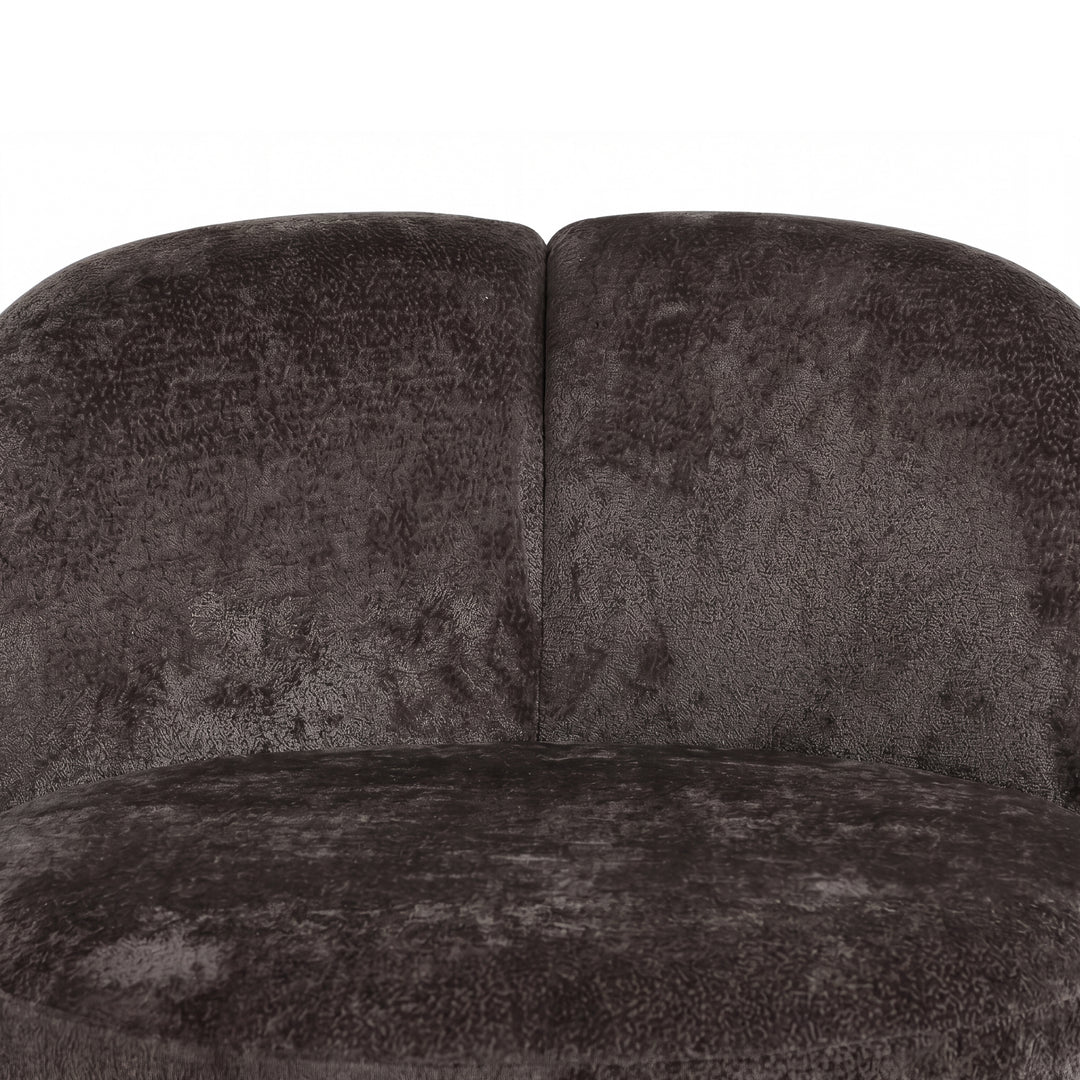 PTMD Arco Lounge Fauteuil Donkerbruin
