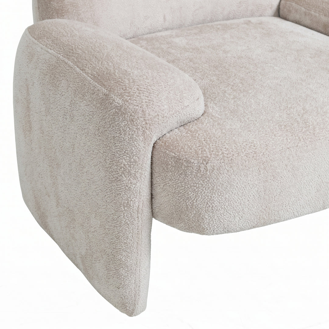 PTMD Beni Lounge Fauteuil Beige