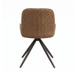 PTMD Leander Eetkamerstoelen Bruin – Set van 2