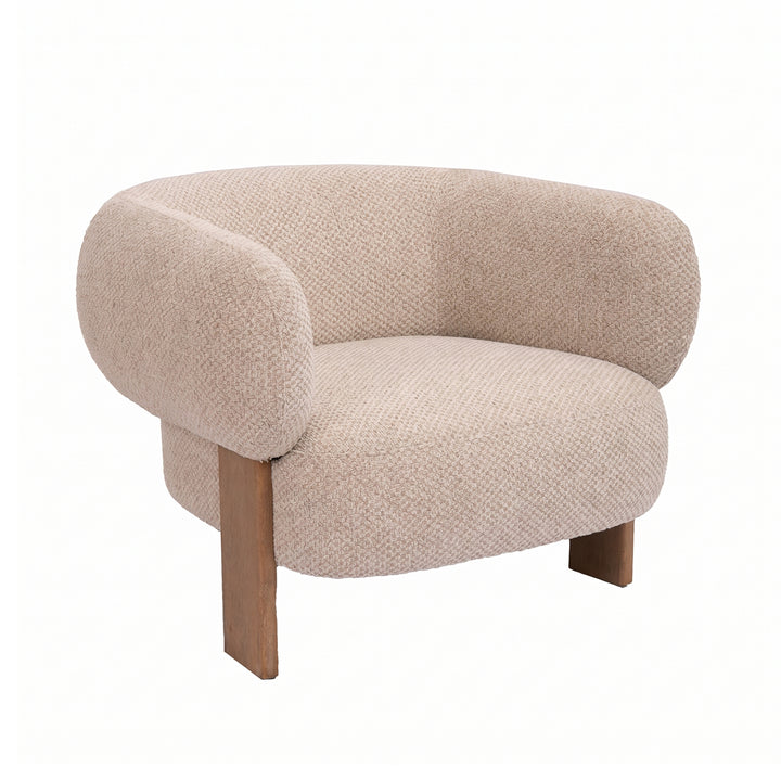 PTMD Nomy Lounge Fauteuil Cream