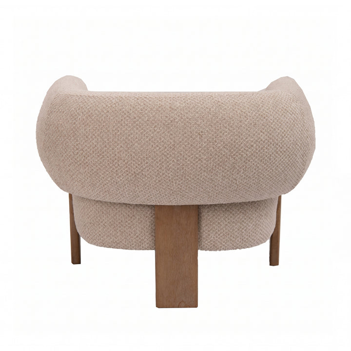 PTMD Nomy Lounge Fauteuil Cream