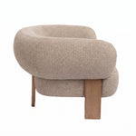PTMD Nomy Lounge Fauteuil Taupe