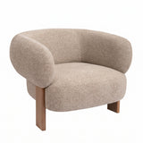 PTMD Nomy Lounge Fauteuil Taupe