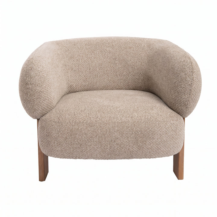 PTMD Nomy Lounge Fauteuil Taupe