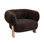 PTMD Nomy Teddy Fauteuil Bruin