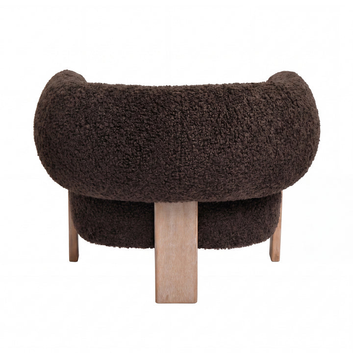 PTMD Nomy Teddy Fauteuil Bruin