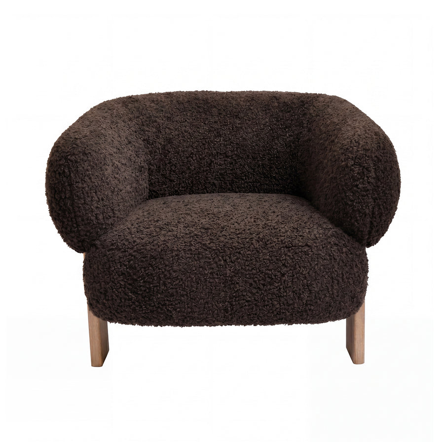 PTMD Nomy Teddy Fauteuil Bruin