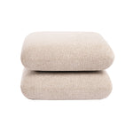 PTMD Aro Pouf Draaibaar – 69×43 cm | Brown, Cream of Taupe Teddy