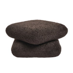 PTMD Aro Pouf Draaibaar – 69×43 cm | Brown, Cream of Taupe Teddy