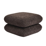 PTMD Aro Pouf Draaibaar – 69×43 cm | Brown, Cream of Taupe Teddy