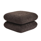 PTMD Aro Pouf Draaibaar – 69×43 cm | Brown, Cream of Taupe Teddy