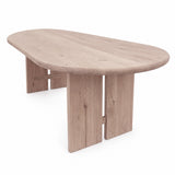 PTMD Pure Oak Ovale Eettafel – 300 × 110 cm | Massief Eiken