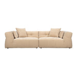Dutchbone Hodge 4,5-zitsbank beige