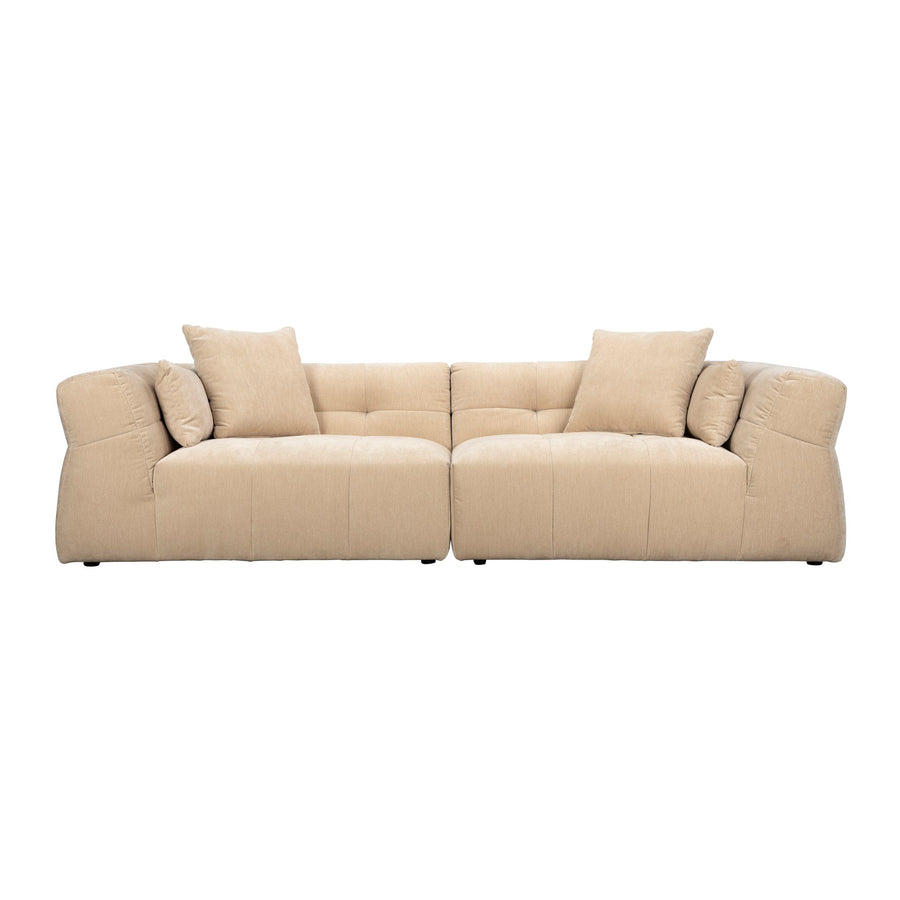 Dutchbone Hodge 4,5-zitsbank beige